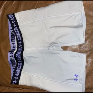 Under armor softball sliders